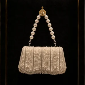 White Pearl Purse