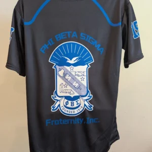 PBS Black Baseball Jersey